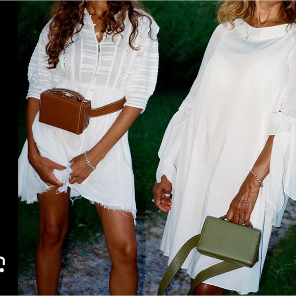 Mark Cross Black Grace Belt Bag Mini LIKE NEW - Picture 11 of 12